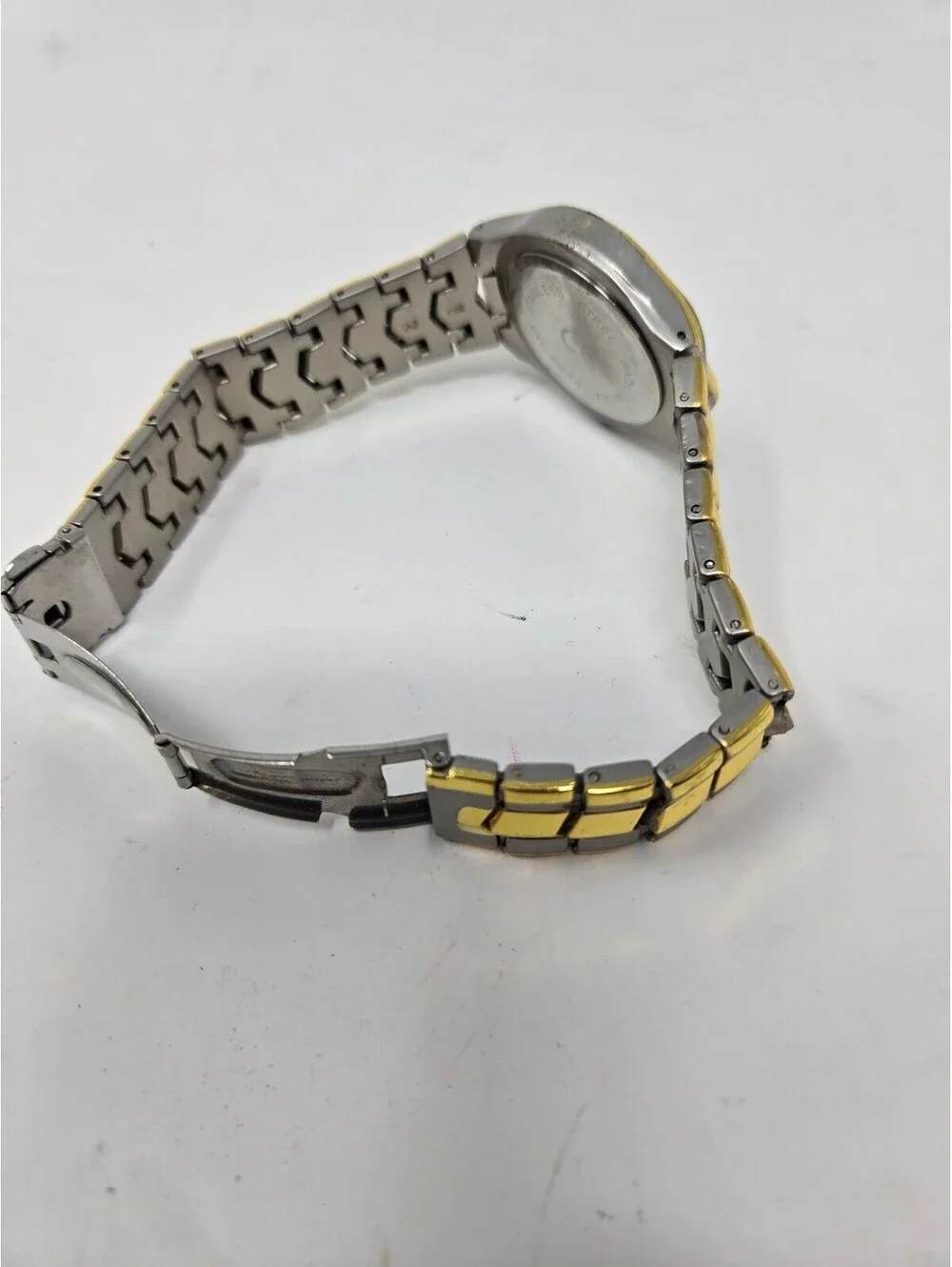 Vintage Beita Quartz Watch – Two-Tone Silver & Gold Link Band, Champagne Dial